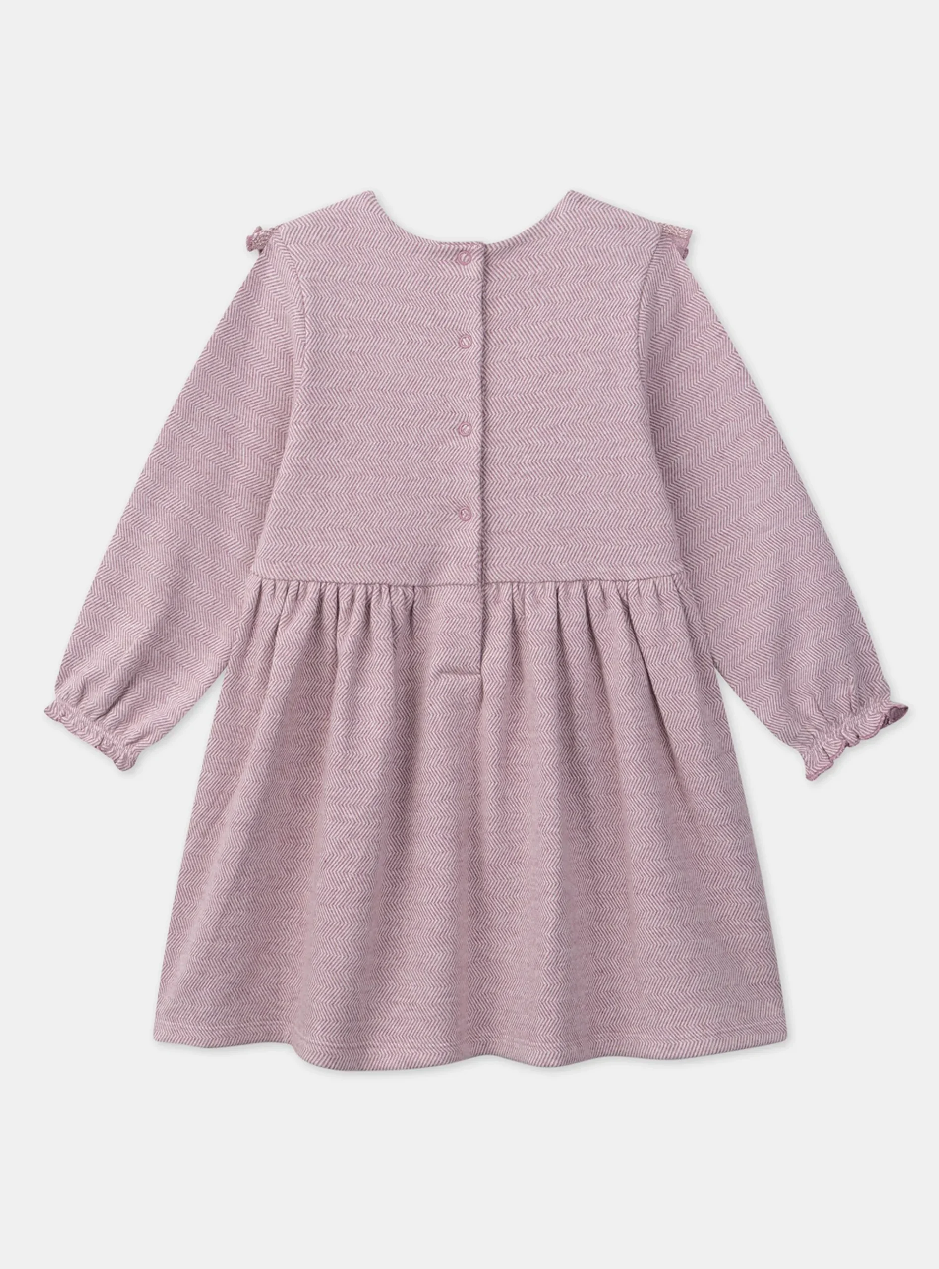 Sergent Major Robe & Combinaison-Robe parme brodée
