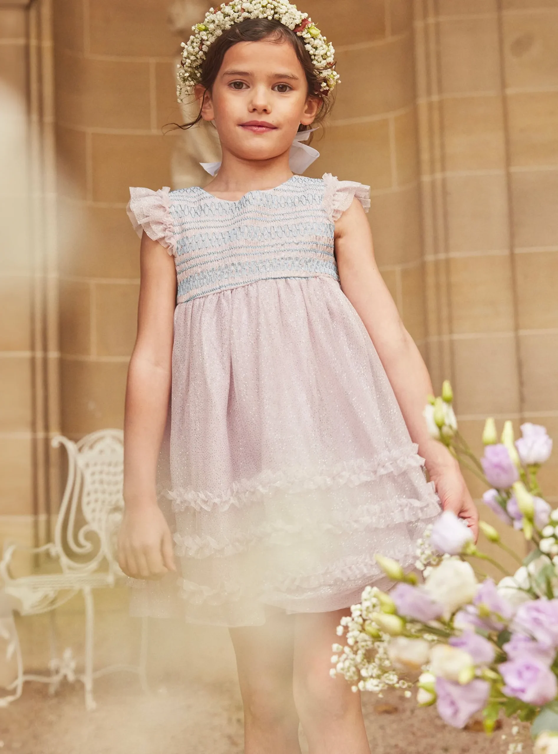 Sergent Major Robe & Combinaison-Robe parme en tulle