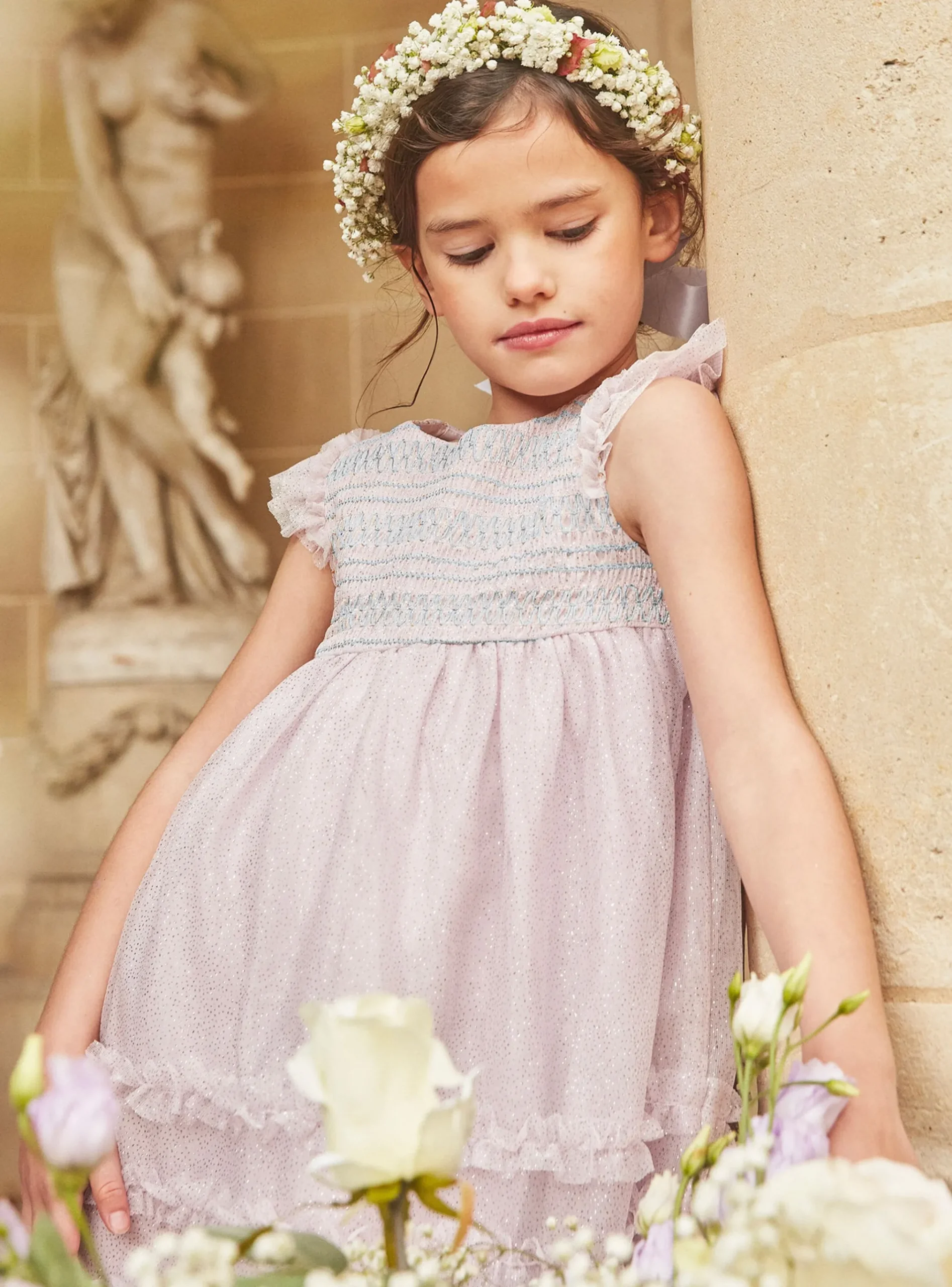 Sergent Major Robe & Combinaison-Robe parme en tulle