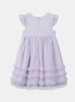Sergent Major Robe & Combinaison-Robe parme en tulle
