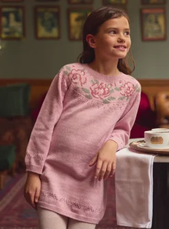 Sergent Major Robe & Combinaison-Robe pull rose