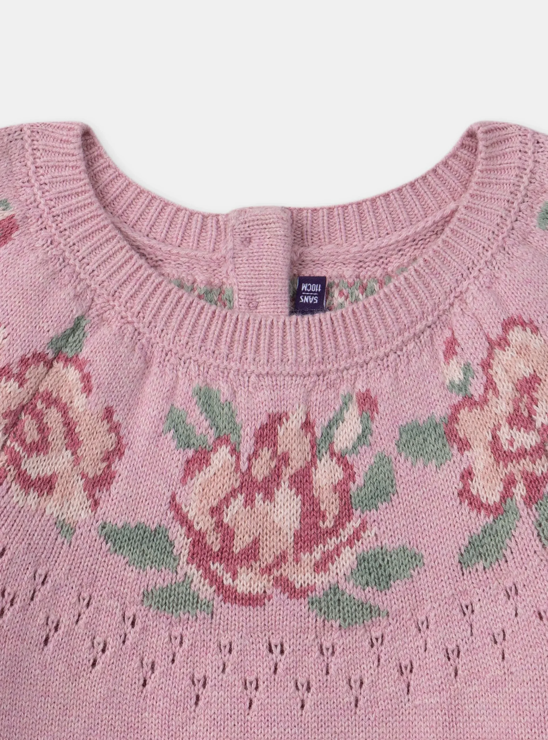Sergent Major Robe & Combinaison-Robe pull rose
