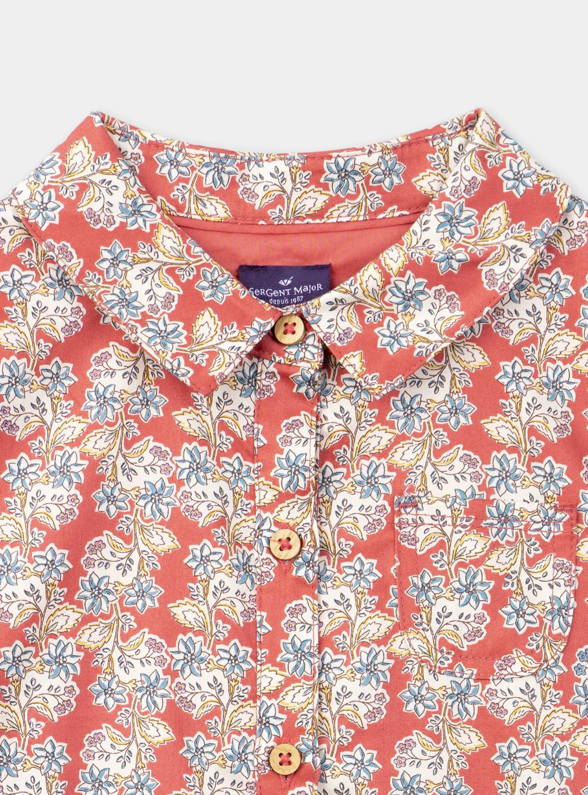 Sergent Major Robe & Combinaison-Robe Rouge