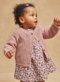 Sergent Major Robe-Robe sans manches beige &agrave; imprim&eacute; fleuri
