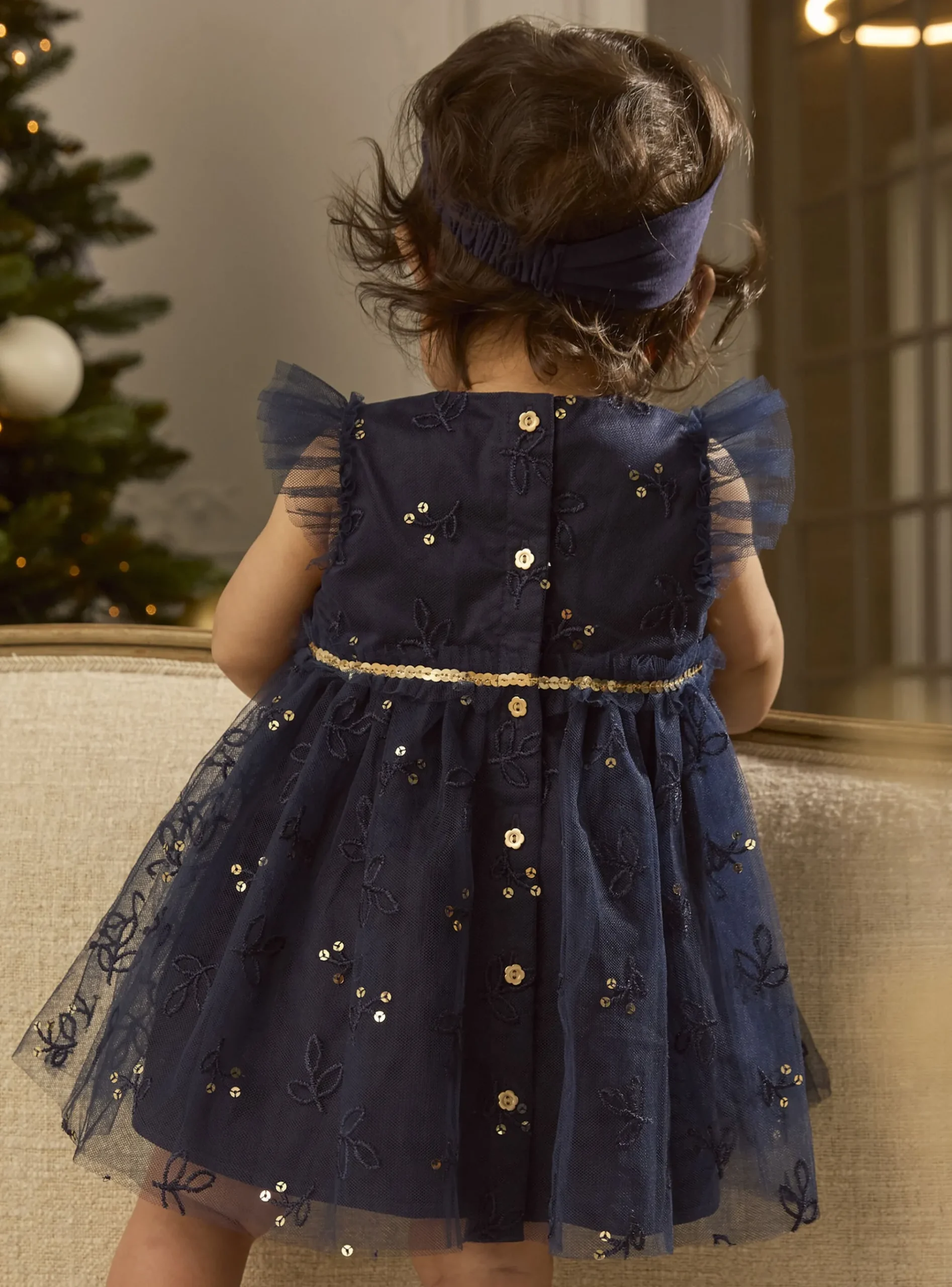 Sergent Major Robe-Robe sans manches tulle
