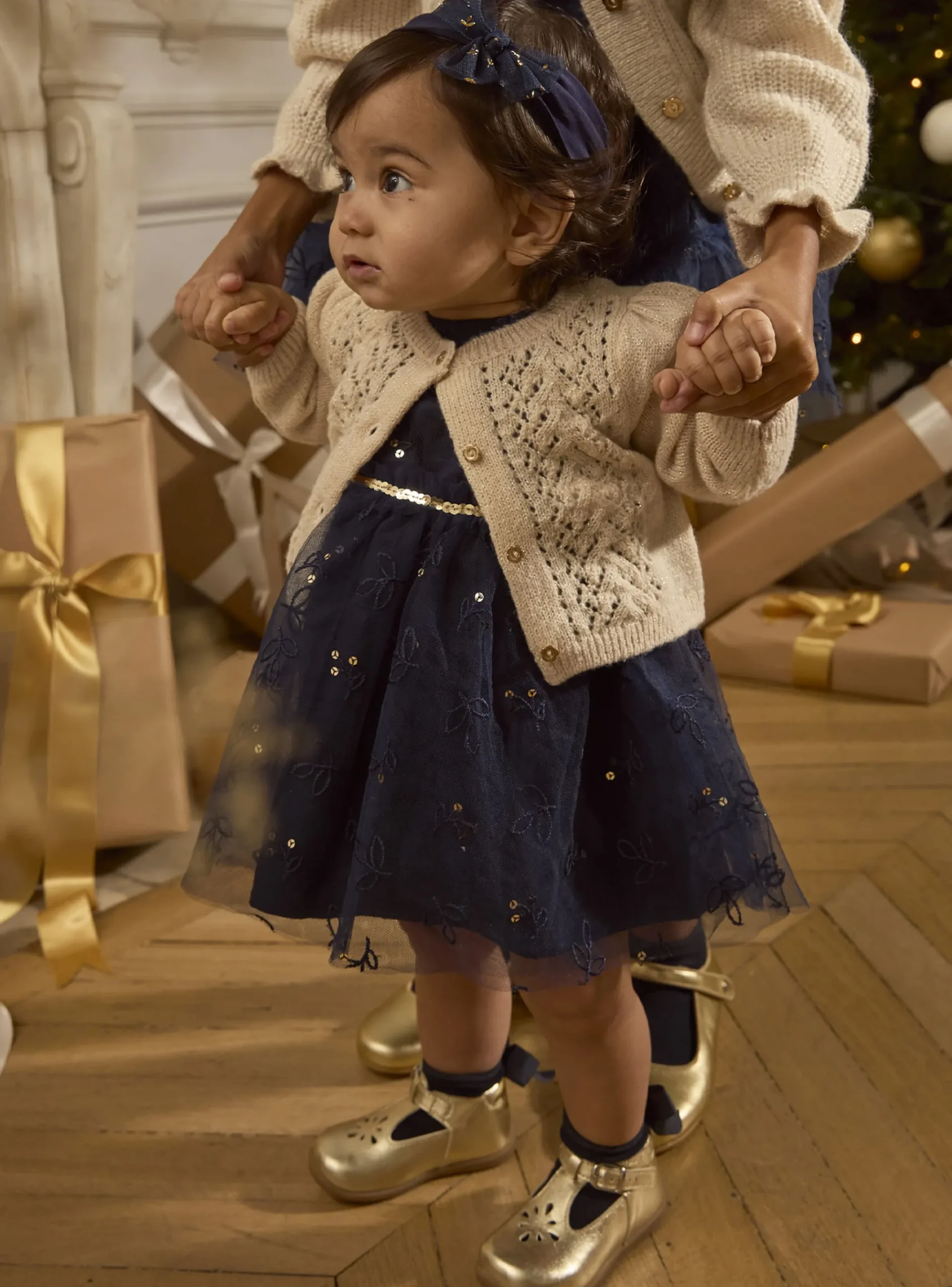 Sergent Major Robe-Robe sans manches tulle