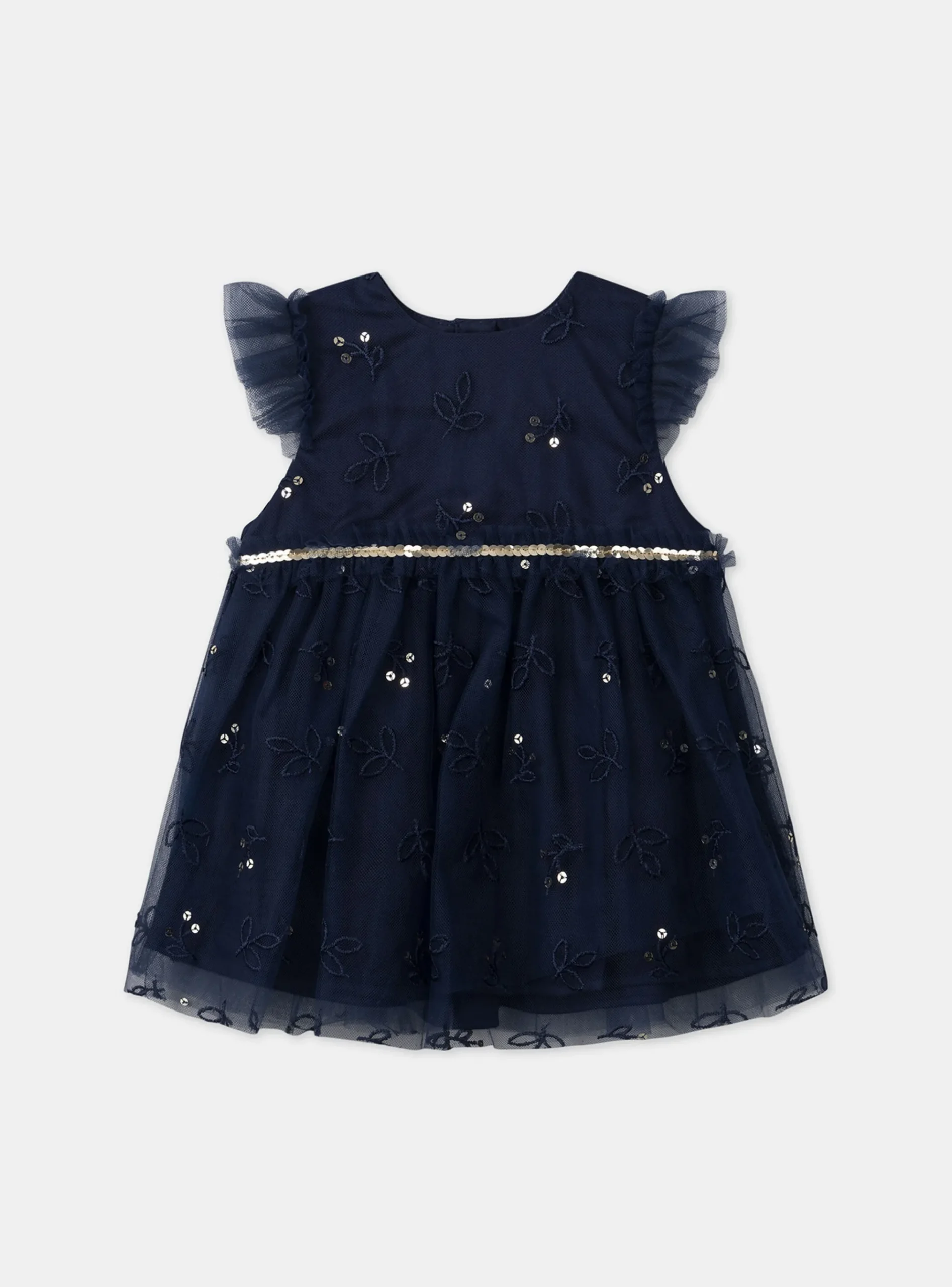 Sergent Major Robe-Robe sans manches tulle