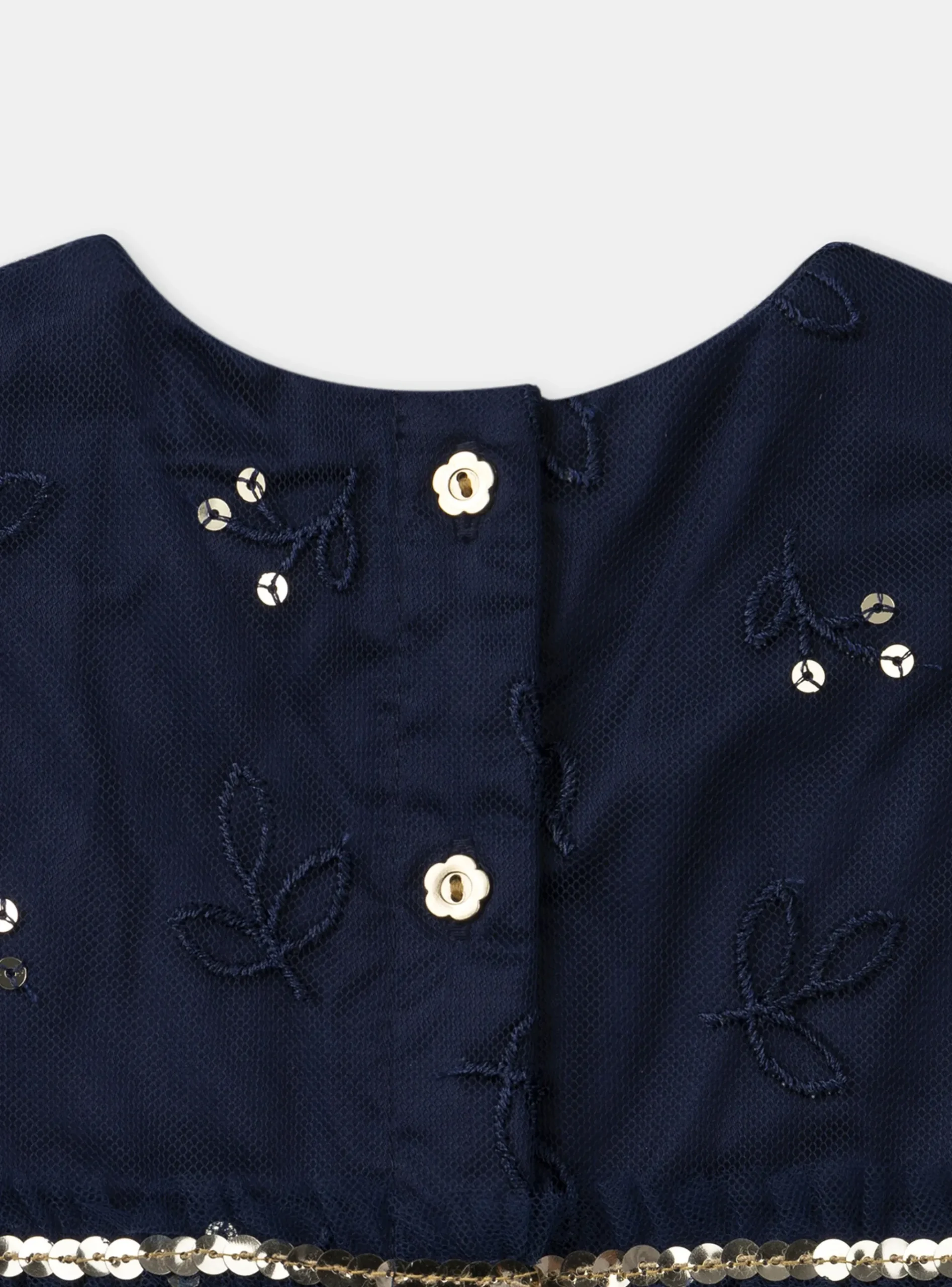 Sergent Major Robe-Robe sans manches tulle