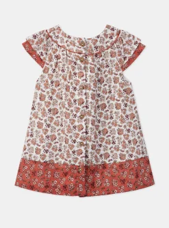 Sergent Major Robe-Robe terracotta patchwork