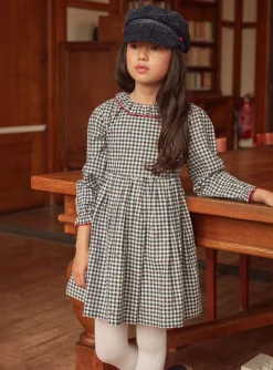 Sergent Major Robe & Combinaison-Robe vichy à motifs fleurs