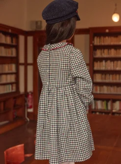 Sergent Major Robe & Combinaison-Robe  vichy &agrave; motifs fleurs