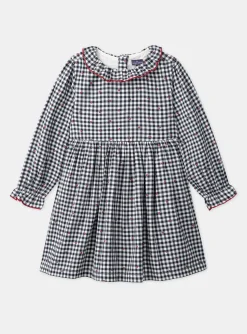 Sergent Major Robe & Combinaison-Robe  vichy &agrave; motifs fleurs