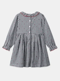 Sergent Major Robe & Combinaison-Robe  vichy &agrave; motifs fleurs