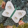 Sergent Major Sac, Cartable & Parapluie-Sac besace papillon paillet&eacute; &eacute;cru et vert