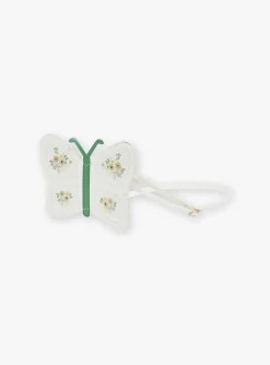 Sergent Major Sac, Cartable & Parapluie-Sac besace papillon paillet&eacute; &eacute;cru et vert
