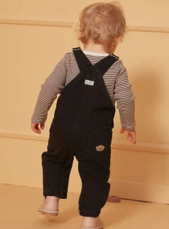 Sergent Major Ensemble, Combinaison & Salopette-Salopette Denim noir