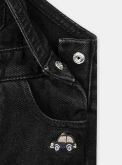 Sergent Major Ensemble, Combinaison & Salopette-Salopette Denim noir