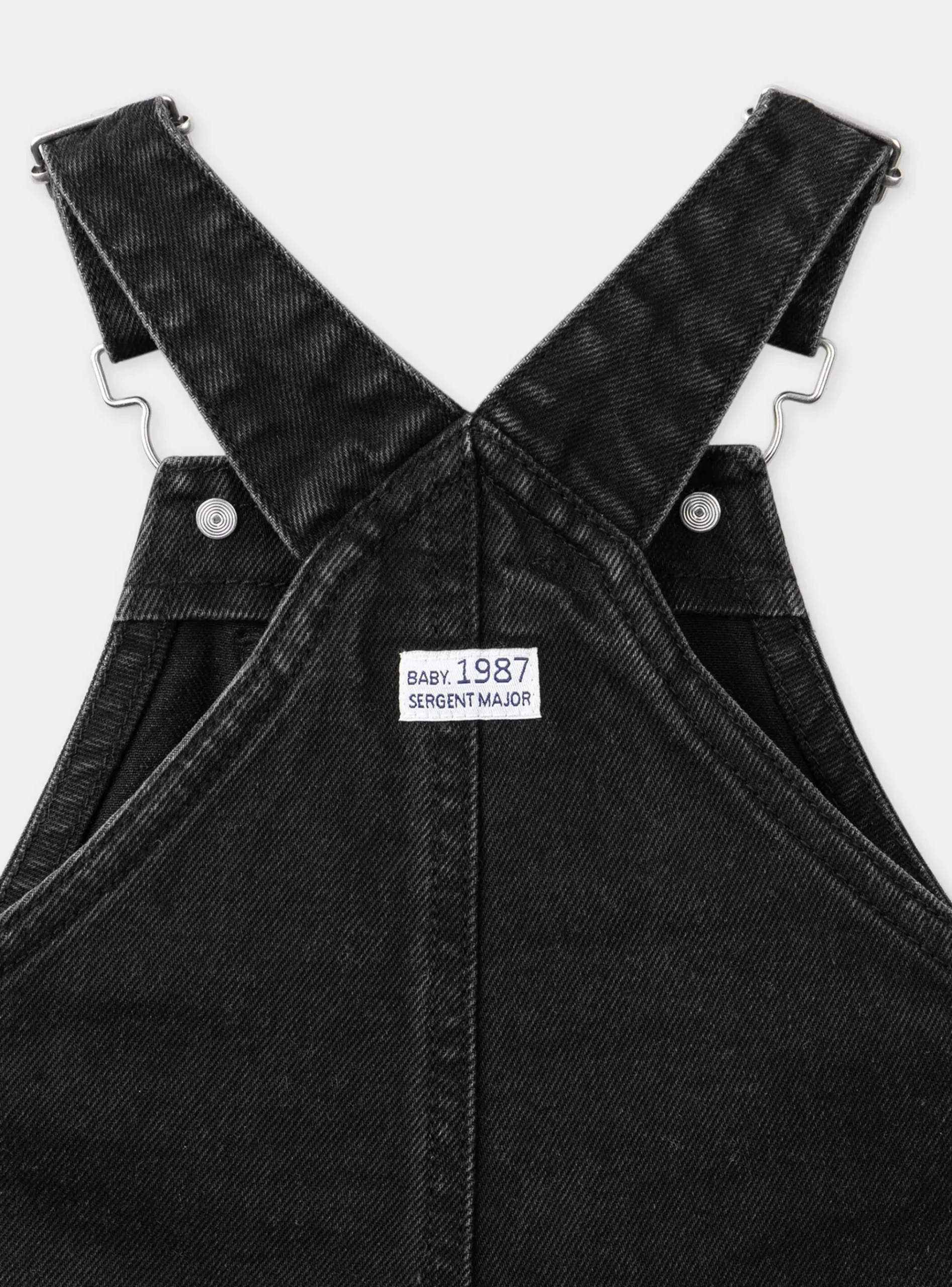 Sergent Major Ensemble, Combinaison & Salopette-Salopette Denim noir
