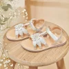 Sergent Major Chaussures Et Chaussons-Sandales argent&eacute;es ouvertes