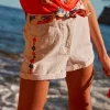 Sergent Major Jupe & Short-Short Ecru