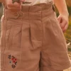 Sergent Major Jupe & Short-Short Marron