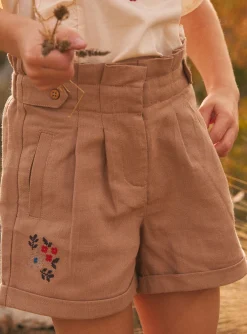 Sergent Major Jupe & Short-Short Marron