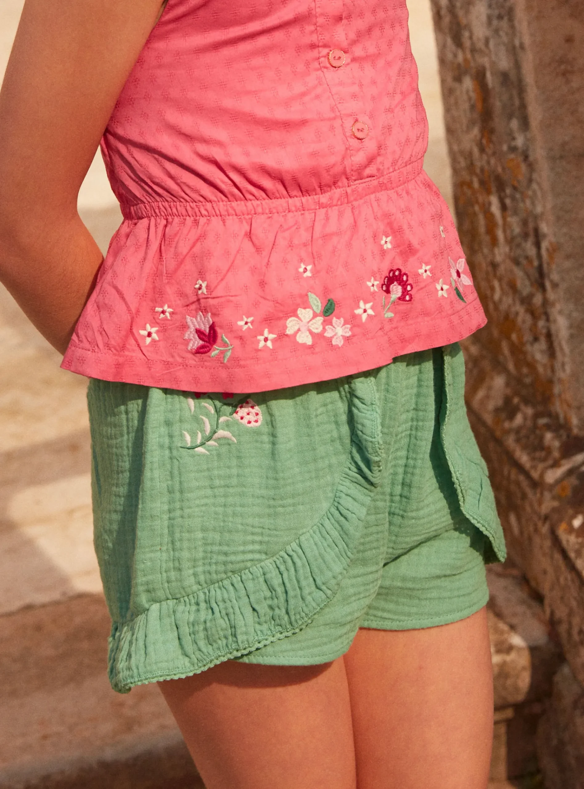Sergent Major Jupe & Short-Short Vert