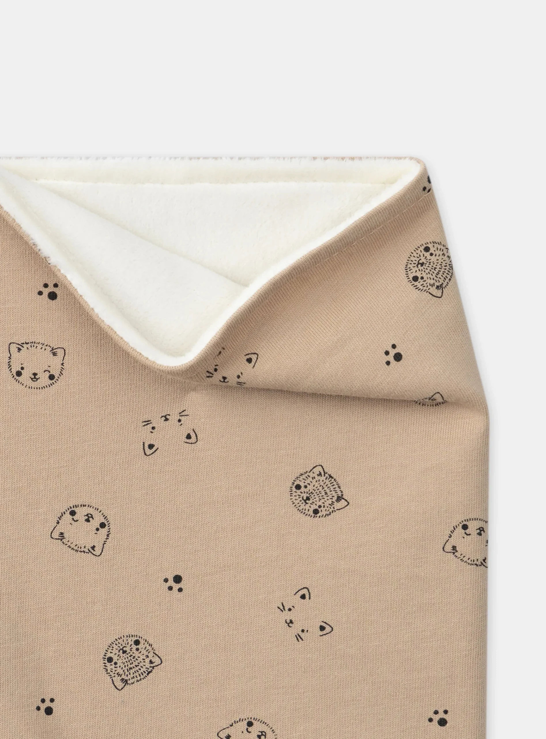 Sergent Major Bonnet, Echarpe & Gant-Snood Beige