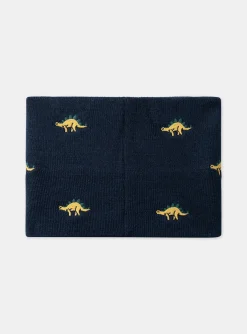Sergent Major Bonnet, Echarpe, & Gant-Snood Bleu marine