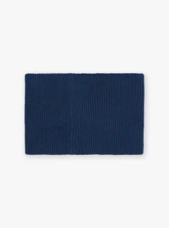 Sergent Major Chapeau & Tour De Cou | Bonnet, Echarpe, & Gant-Snood bleu p&eacute;trole en tricot