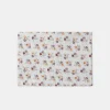 Sergent Major Bonnet, Echarpe & Gant-Snood &eacute;cru imprim&eacute; fleur