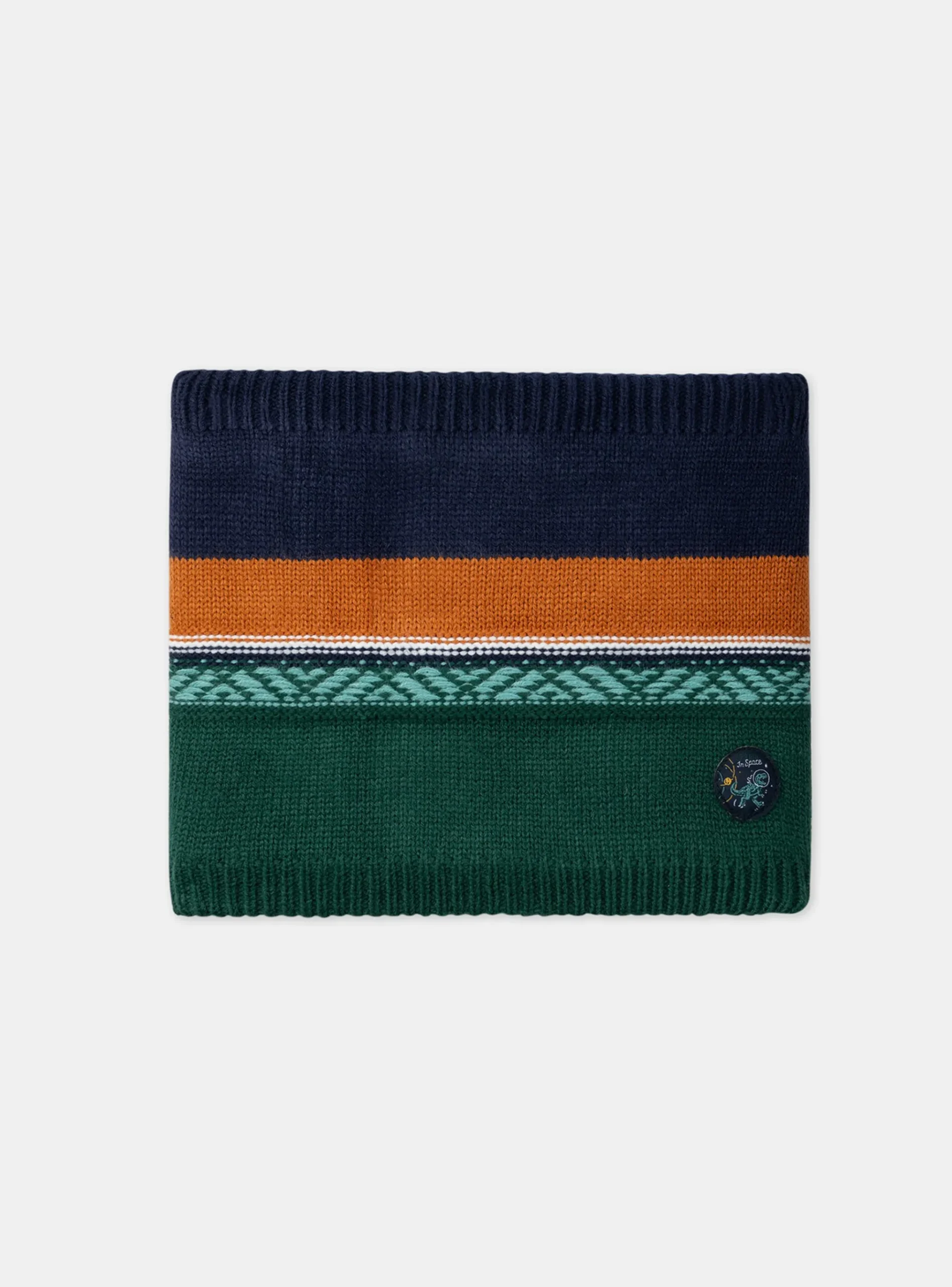 Sergent Major Bonnet, Echarpe, & Gant-Snood en maille