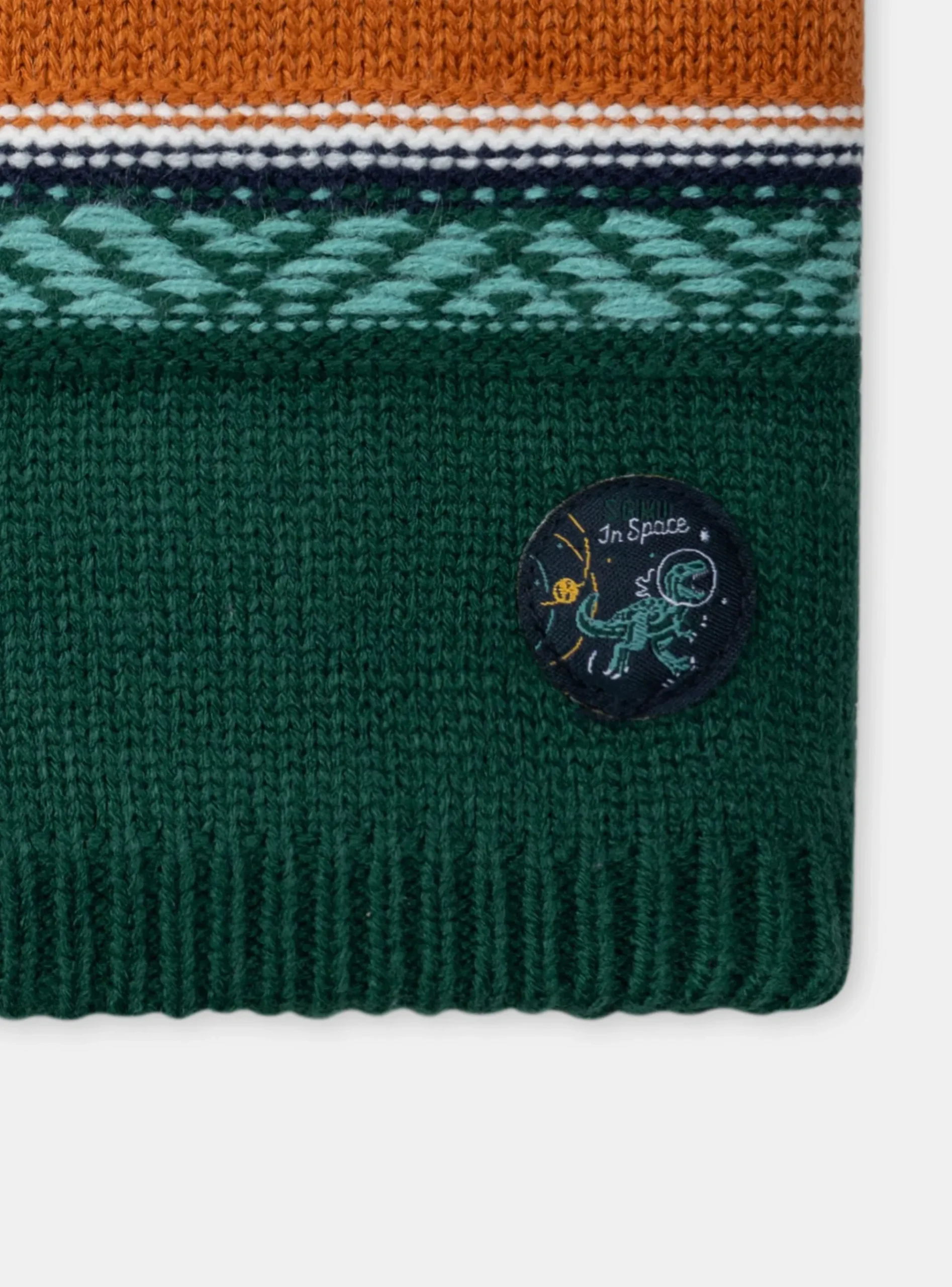 Sergent Major Bonnet, Echarpe, & Gant-Snood en maille