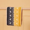 Sergent Major Bonnet, Echarpe, & Gant-Snood jacquard tricolore