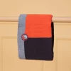 Sergent Major Bonnet, Echarpe, & Gant-Snood maille c&ocirc;tel&eacute; tricolore
