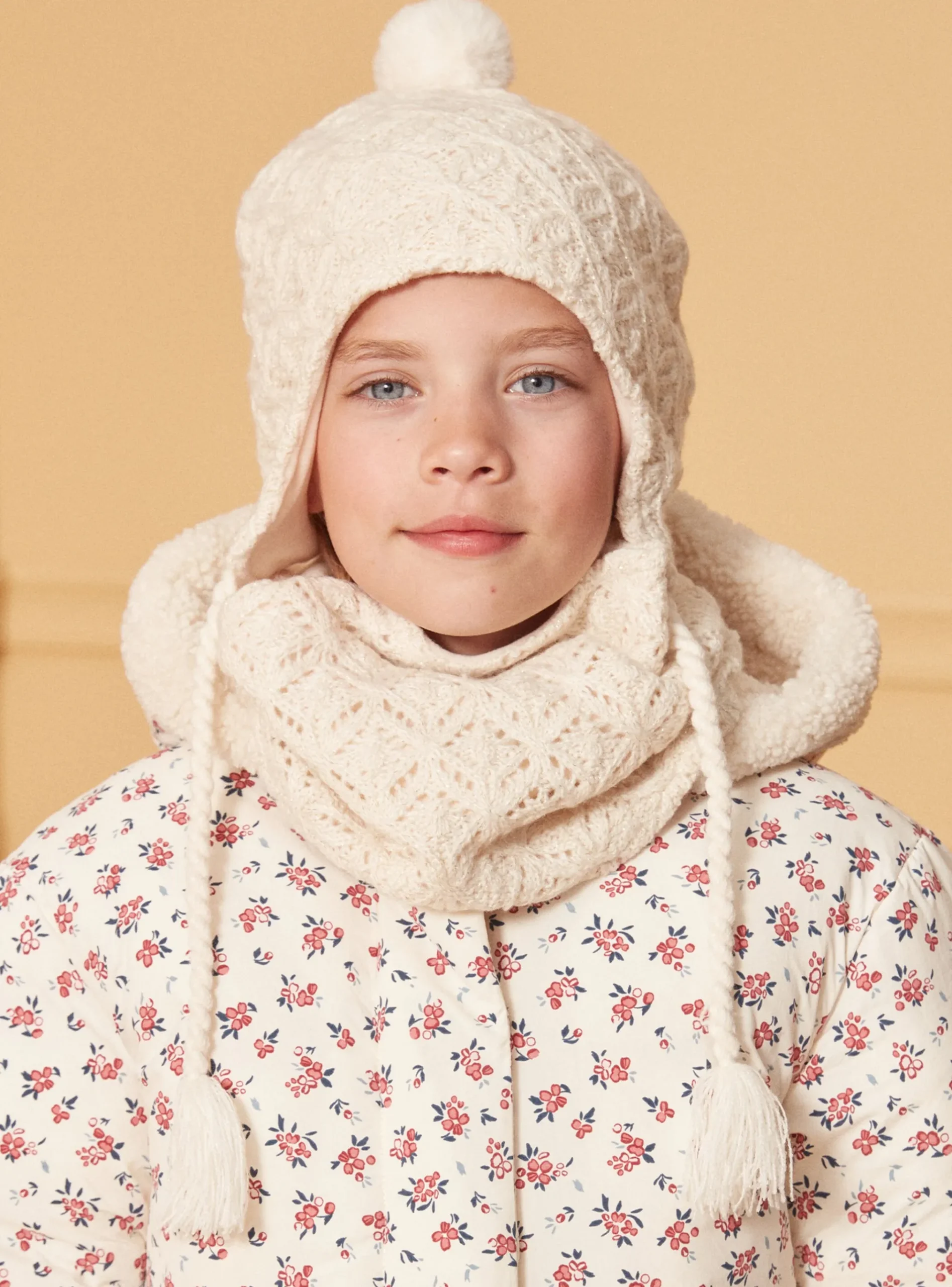 Sergent Major Chapeau & Foulard | Bonnet, Echarpe & Gants-Snood maille fantaisie