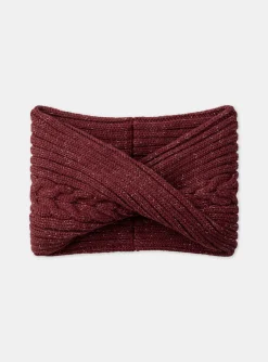 Sergent Major Bonnet, Echarpe & Gants-Snood maille fantaisie