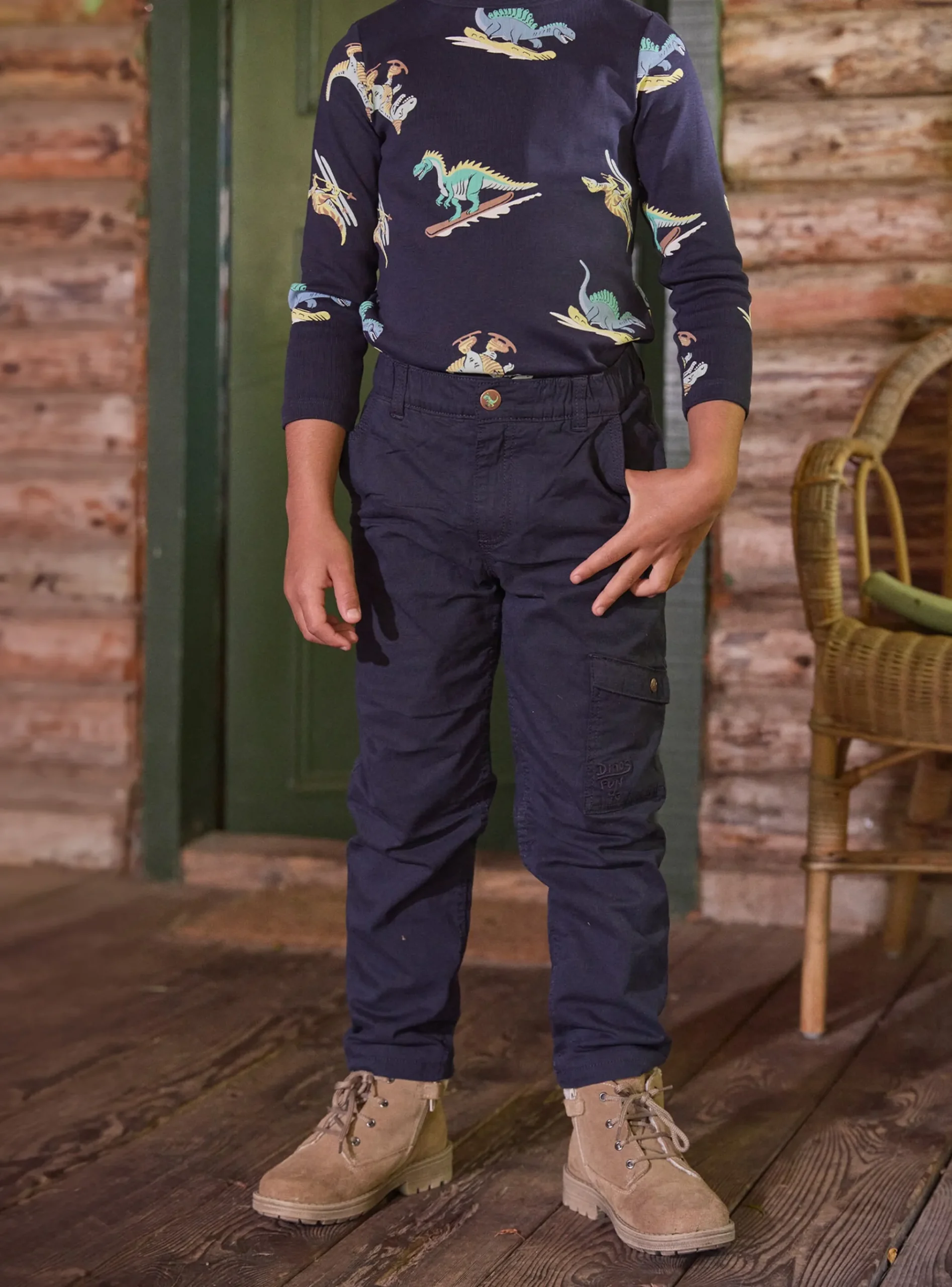 Sergent Major Pull, Gilet & Sweat-Sous pull Dinosaure