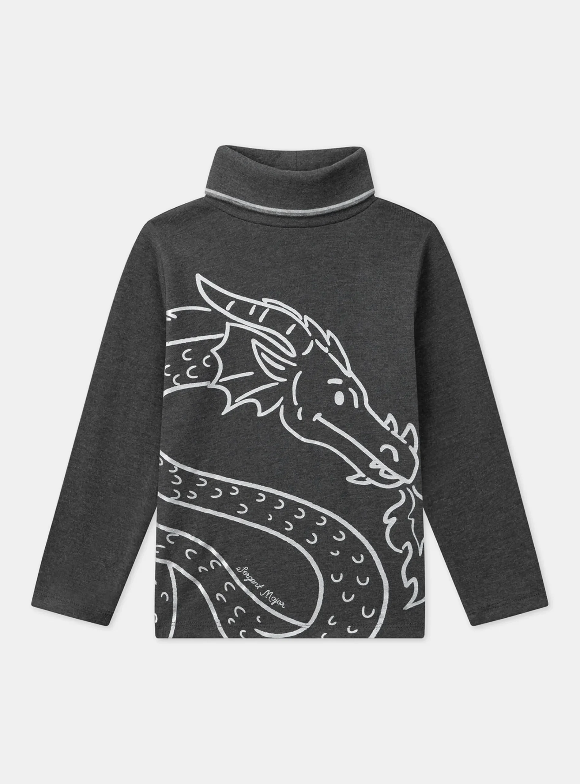 Sergent Major Pull, Gilet & Sweat-Sous-pull Gris Dragon