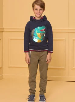 Sergent Major Pull, Gilet & Sweat-Sweat à capuche Dinosaure