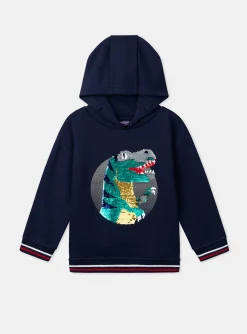 Sergent Major Pull, Gilet & Sweat-Sweat à capuche Dinosaure