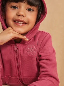 Sergent Major Tenues De Sport-Sweat &agrave; capuche en molleton rose