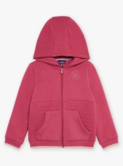 Sergent Major Tenues De Sport-Sweat &agrave; capuche en molleton rose