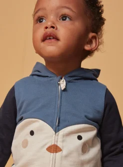 Sergent Major Ensemble Jogging-Sweat &agrave; capuche tricolore macareux