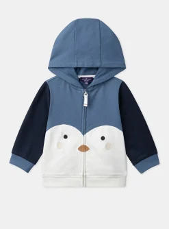 Sergent Major Ensemble Jogging-Sweat &agrave; capuche tricolore macareux