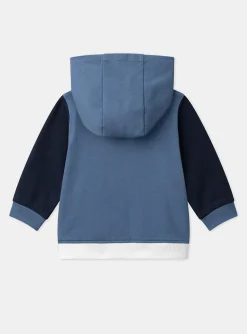 Sergent Major Ensemble Jogging-Sweat &agrave; capuche tricolore macareux