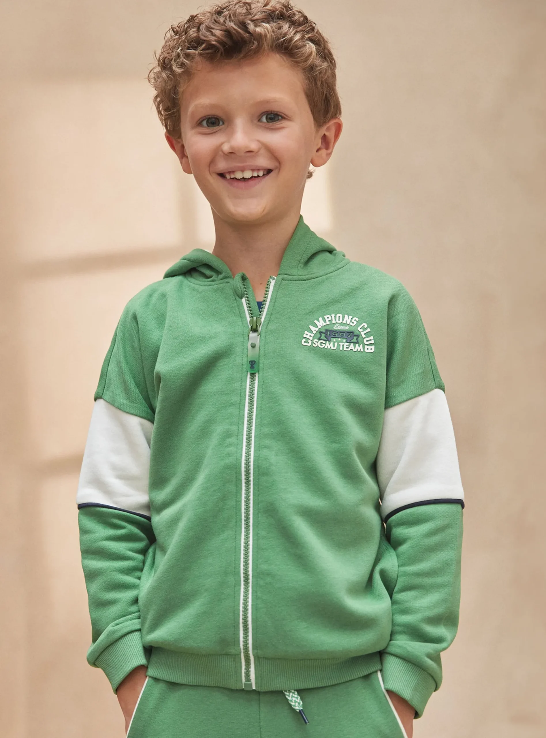 Sergent Major Tenues De Sport-Sweat à capuche vert