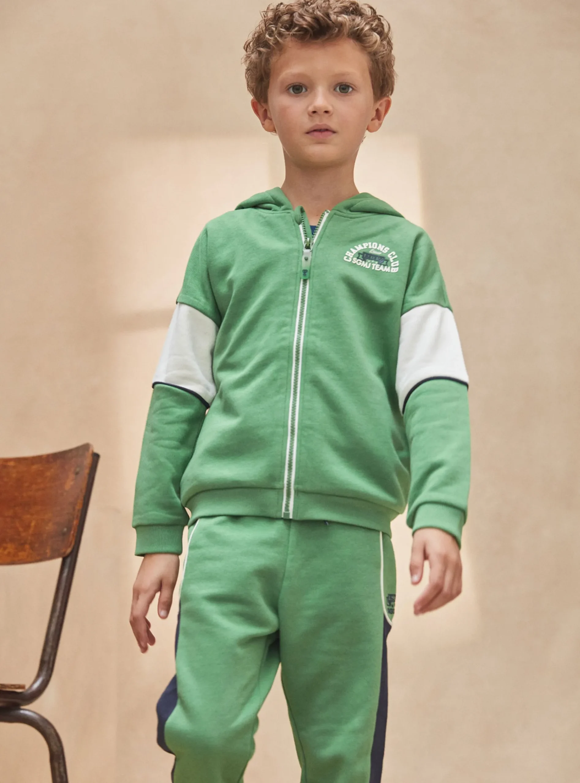 Sergent Major Tenues De Sport-Sweat à capuche vert
