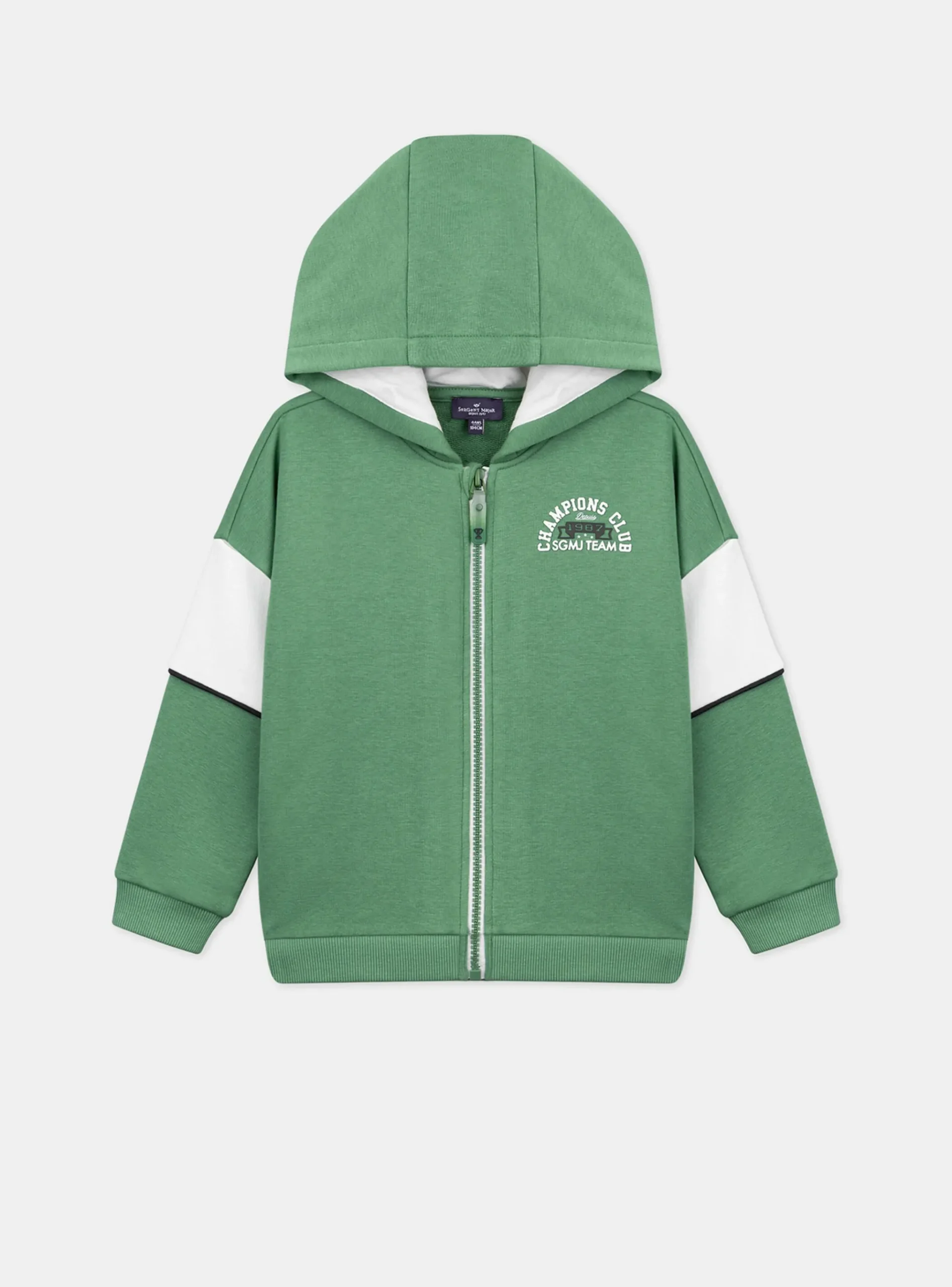 Sergent Major Tenues De Sport-Sweat à capuche vert