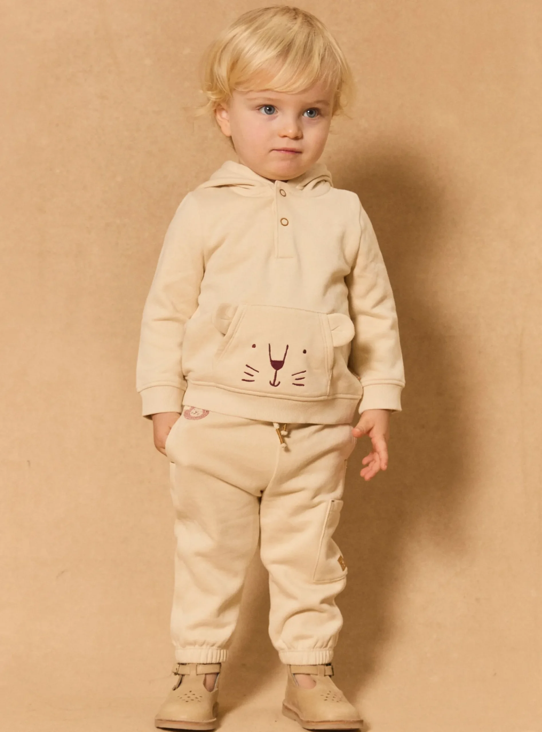 Sergent Major Ensemble Jogging-Sweat à capuche visage d'animal